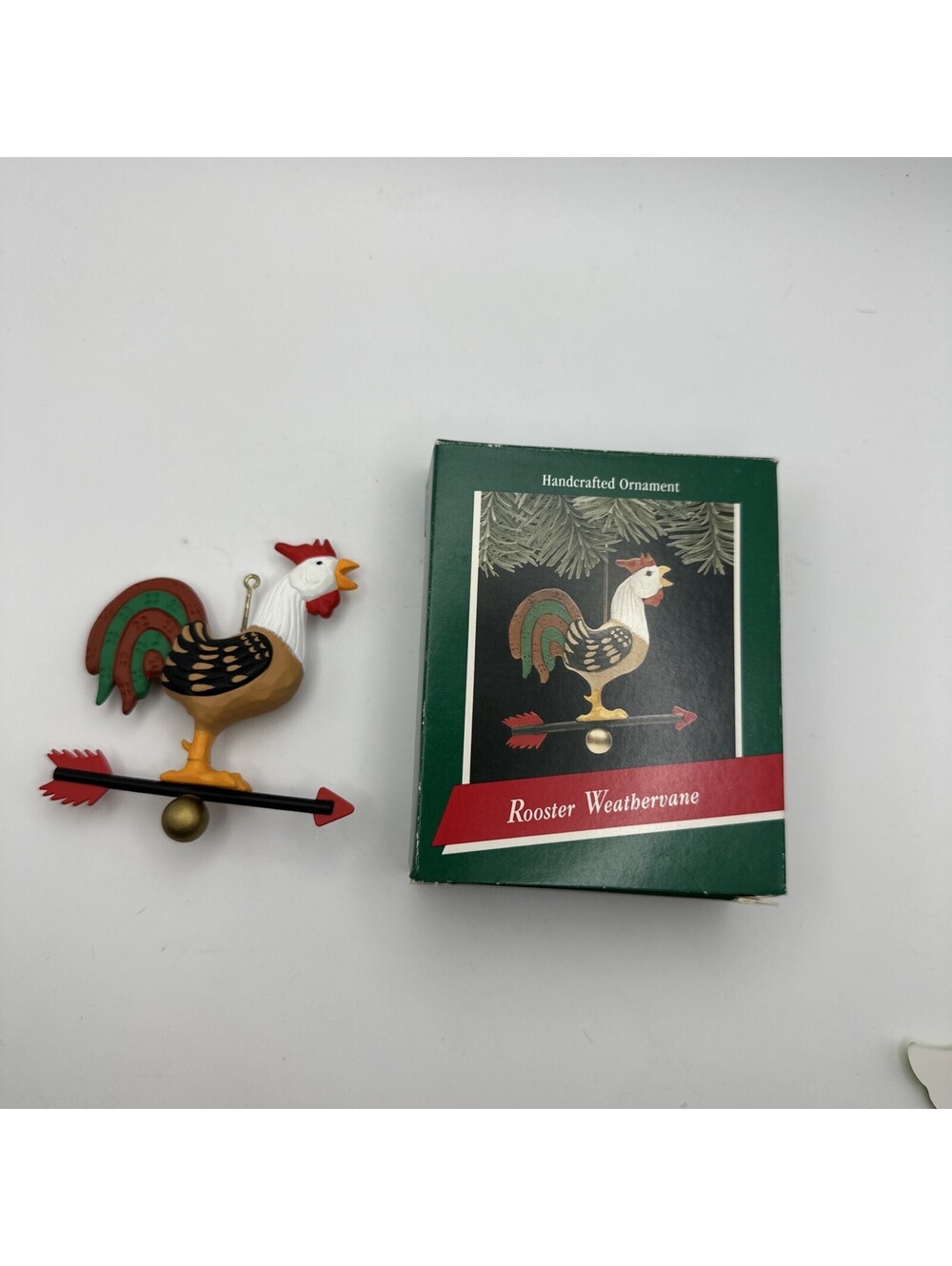 1989 Hallmark Ornament- Rooster Weathervane
